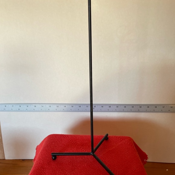 Darice Black Metal Rotating Jewelry Display Revolving Earring Display - Picture 10 of 13